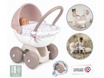 20611 smoby 220377 hluboky kocarek pro panenku baby nurse 18m beige