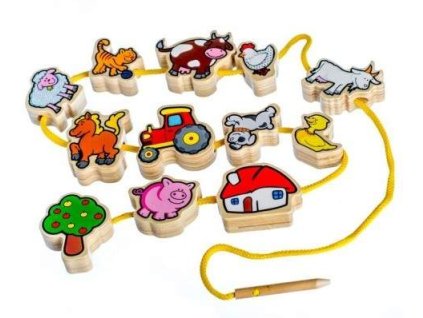 21070 teddies provlekacka drevena moje prvni zviratka 12 dilku v krabicce 24 6x19x3 8cm mpz