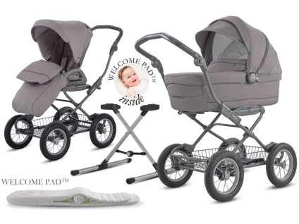 INGLESINA Sofia Duo 2024 Sideral Grey s podvozkem Bike