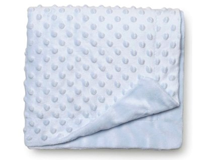 00881 interbaby deka extra mekka kulicky 80x110cm modra 5