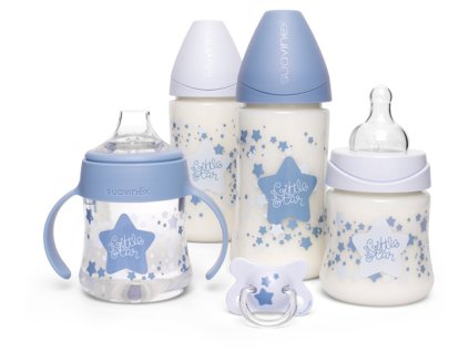 3306356 2 SUAVINEX Dárkový set INFINITE LOVE modra