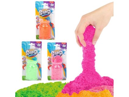 00543088 Teddies Kouzelný písek pomalu tekoucí tvořivá tvarovací hmota sliz
