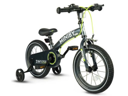 qplay detske kolo miniby 3v1 GREY vek 2 8 let