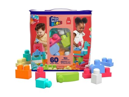 mattel mega bloks fb big building bag girls 60ks dch54 divci 12m