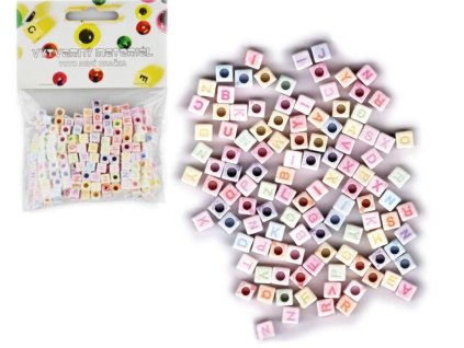 22900974 SMT Creatoys Korálky plastové ABECEDA 300ks