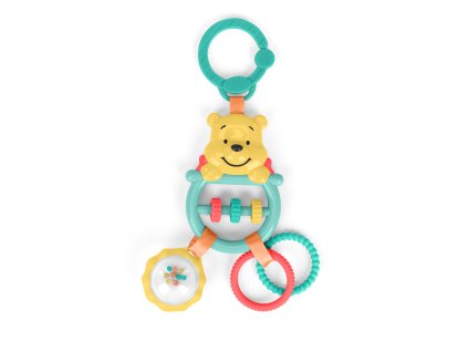 BRIGHT STARTS Hračka na C kroužku aktivní Winnie the Pooh Busy Bear