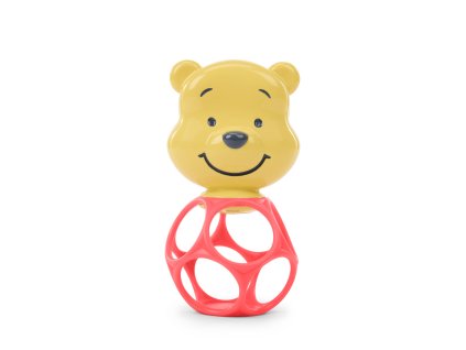 BRIGHT STARTS Kousátko s chrastítkem Winnie the Pooh Hunny & Shake