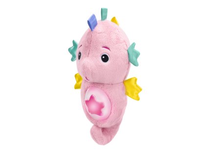 BABY EINSTEIN Hračka upokojujúca so senzorom plaču morský koník ružový Sea Dreams Seahorse