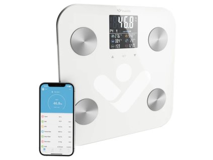 truelife fitshape s6 bt white osobni vaha do 180kg