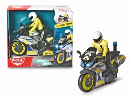 Dickie Policejní motocykl Yamaha 17 cm s jezdcem-7