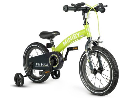 qplay detske kolo miniby 3v1 GREEN vek 2 8 let
