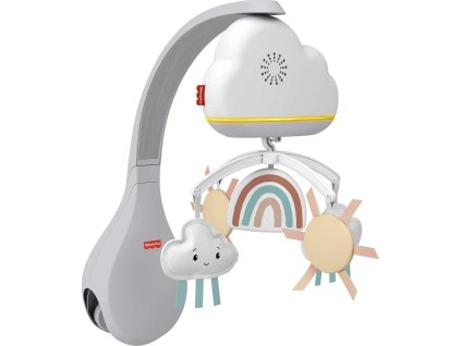 fisher price HBP40 KOLOTOČ NAD POSTÝLKU DÉŠŤ S DUHOU