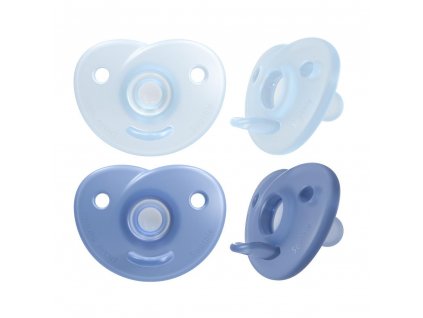 30127 philips avent siditko 0 6m soothie chlapec 2 ks modre