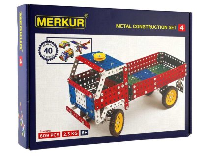 stavebnice merkur 4 609 dilu 40 modelu 2 vrstvy 6