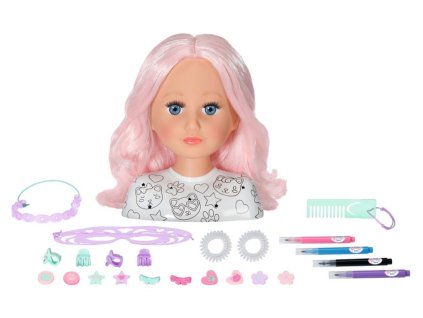 836033 zapf baby born kreativni cesaci hlava v 22cm