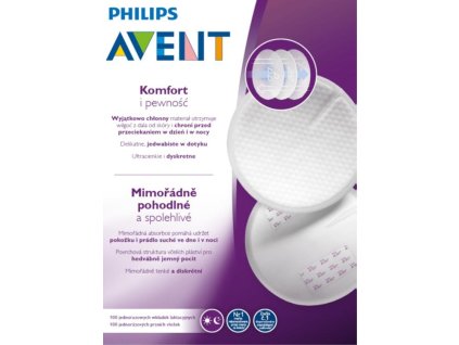 30595 philips aventscf254 13 prsni vlozky jednorazove 100 ks den noc