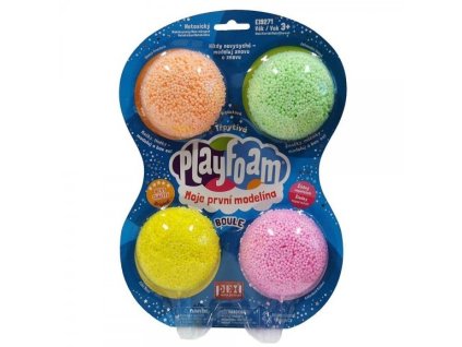 pexi playfoam modelina plastelina kulickova 4 barvy na karte