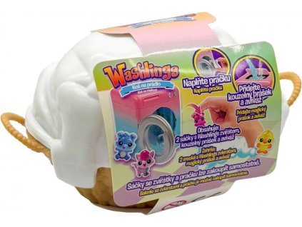 M95016 mac toys washlings kos na pradlo se zviratky pro kouzelnou pracku