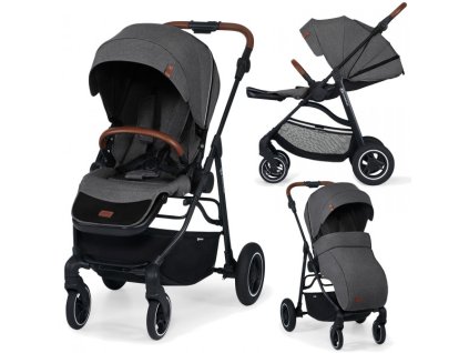 32035 12 kinderkraft all road ash grey kocarek sportovni