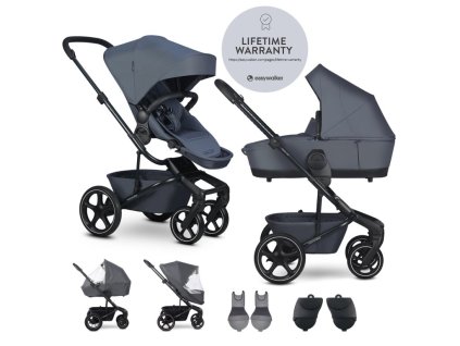 easywalker set xl kocarek kombinovany harvey nxt s prislusenstvim deep blue