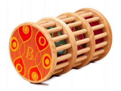 b toys valec s kulickami dreveny rain rush 18m