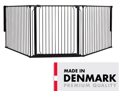 babydan univerzalni prostorova zabrana combifit l cerna 90 223cm