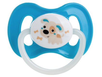 canpol babies dudlik 6 18m kaucukovy tresinka bunny company modry