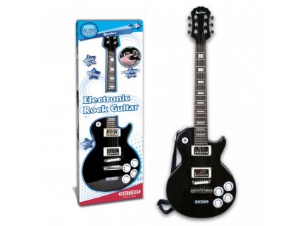 BONTEMPI Elektronická rocková kytara Gibson 70cm černá  (recykl.přípl 1,09Kč)