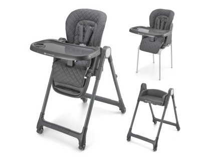 kinderkraft zidlicka jidelni tulo grey