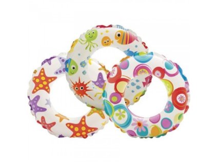 35251 intex plavaci kruh nafukovaci mix 51cm 3 6let