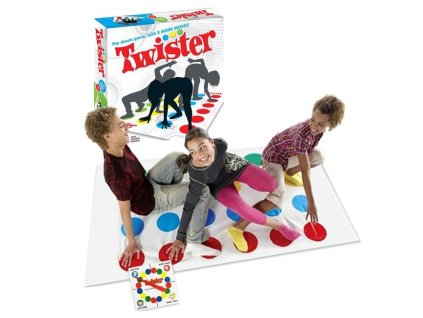 hasbro spolecenska hra twister tv