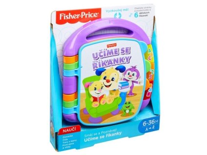 fisher price frc71 ucime se rikanky cesky mluvici knizka 5