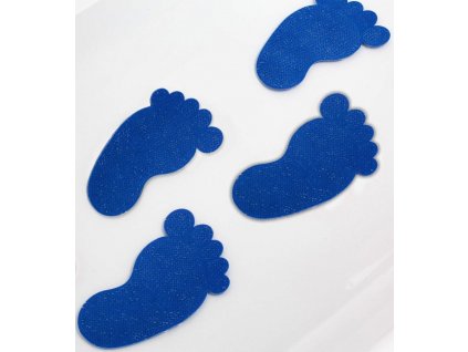 EVERYDAY BABY Protiskluzové ťapky s teplotním senzorem 4ks - BLUE