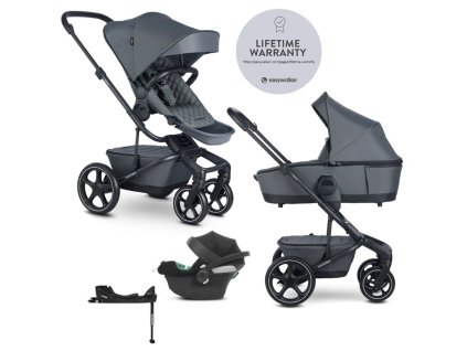 easywalker set kocarek 4v1 harvey5 premium 2v1 mineral grey lite rws cybex aton