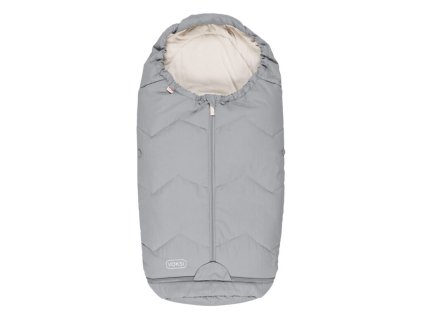 voksi sky light grey solid celorocni fusak 113cm