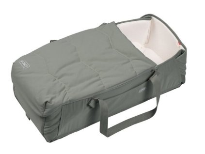 voksi carry me meadow green cream prenosne luzko