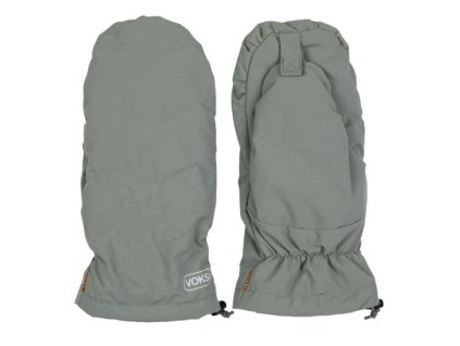 voksi stroller mitten meadow green light grey perove rukavice rukavnik