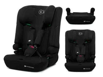 kinderkraft i comfy i size black autosedacka 76 150 cm