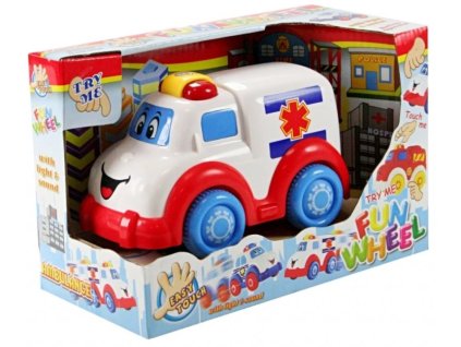 auto sanitka plastova se zvukem 15cm