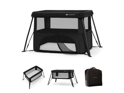 kinderkraft cami black postylka cestovni
