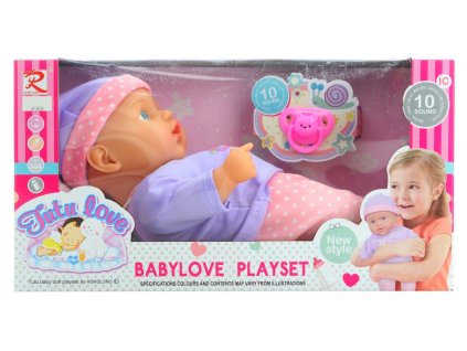 baby love miminko zvukove s mekkym telickem 27 cm 1
