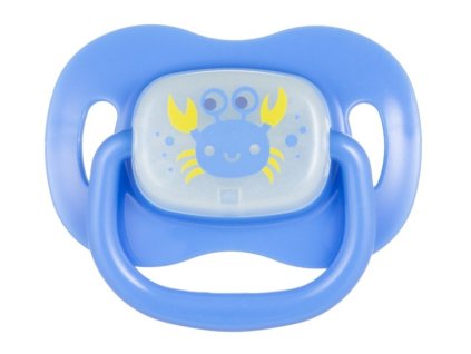 canpol babies 22 435 dudlik silikonovy tresinka 6 18m love sea modry