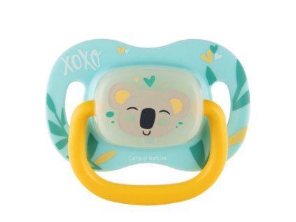 canpol babies 34 934 dudlik silikonovy tresinka 6 18m exotic animals 1ks koala