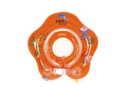 45028 baby ring baby ring 0 24 mes oranzova nafukovaci kruh