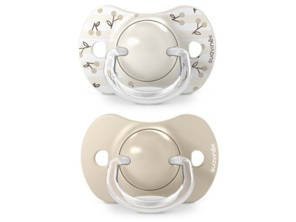 suavinex dudlik sx pro fyziologicky birdies 0 6m 2 ks kremovy