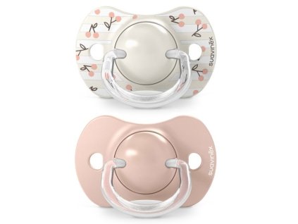 suavinex dudlik sx pro fyziologicky birdies 0 6m 2 ks ruzovy