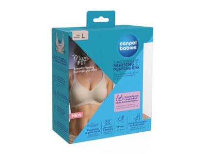 canpol babies podprsenka na kojeni a odsavani mumfit l