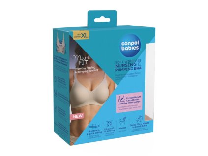 canpol babies podprsenka na kojeni a odsavani mumfit xl