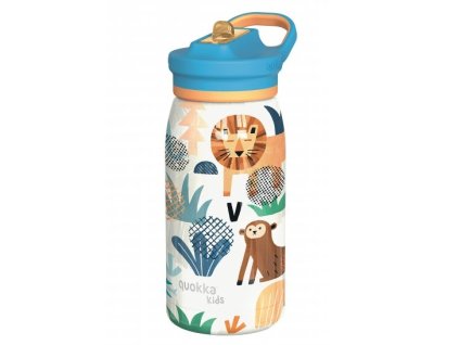 quokka nerezova termolahev s pitkem pop kids safari 445 ml