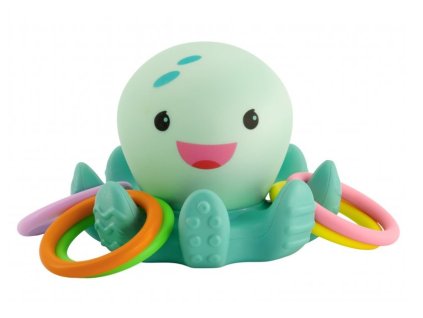 infantino svitici chobotnice s krouzky do koupele 0m